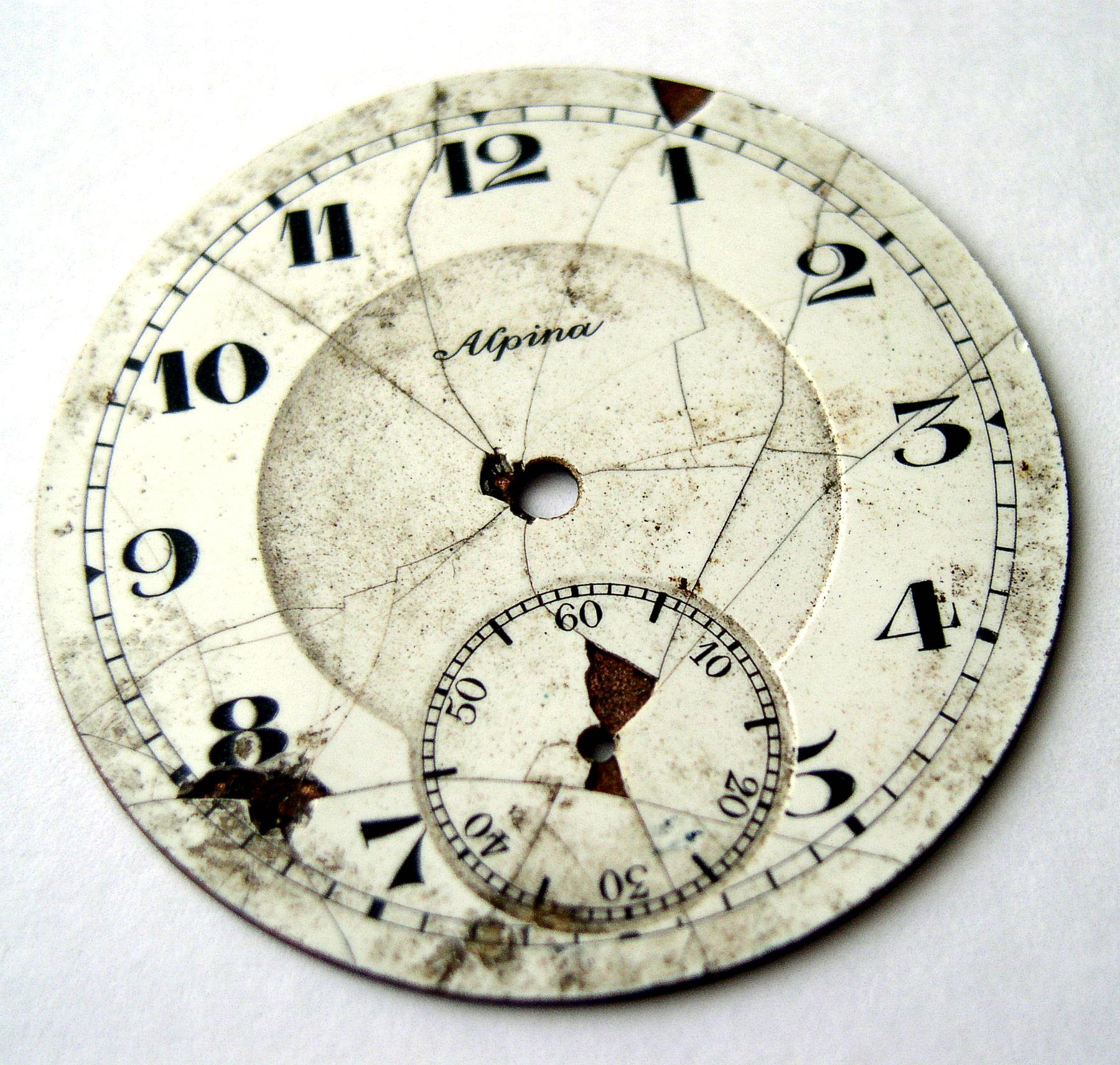 image of broken clock